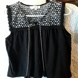 Loft sleeveless top